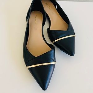 Aldo black flats